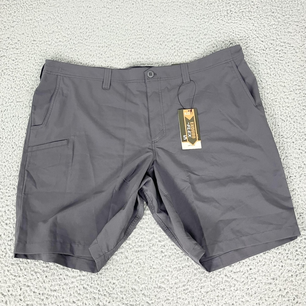 5.11 Tactical Dart Shorts Mens 44 Gray Chino Tactical Casual New
